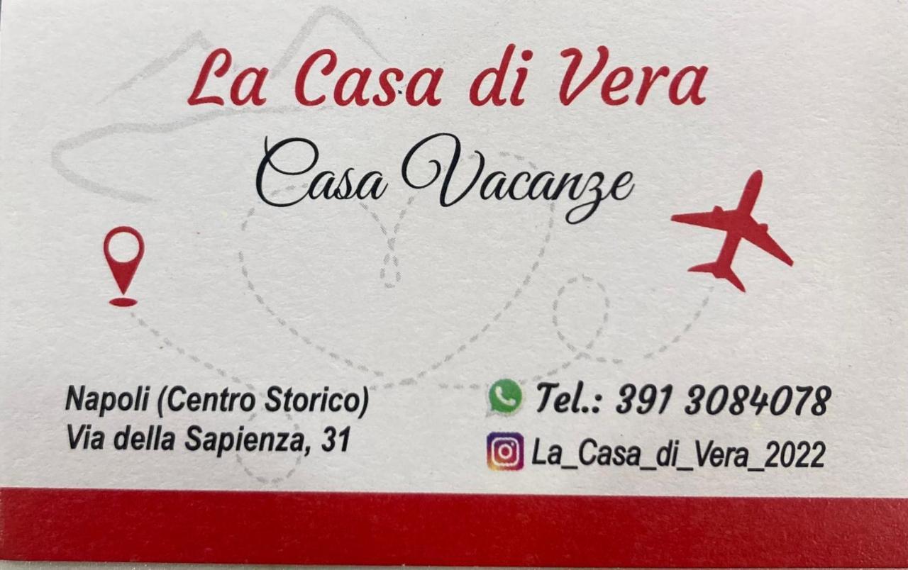 La Casa Di Vera Napoli Bagian luar foto